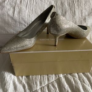 Michael Kors Glitter Kitten Pumps